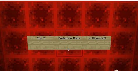 5 best Minecraft Redstone mods in 2021