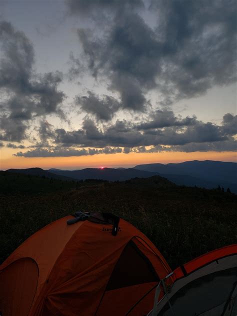 this view was amazing, to summit up : camping