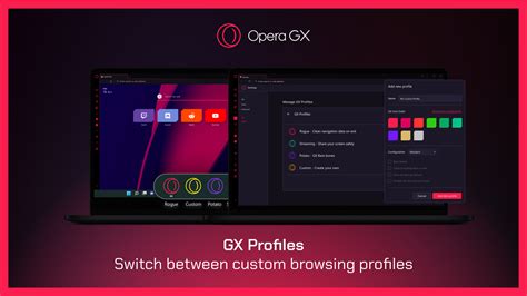 Opera GX launches GX Profiles and Video Pickup to enhance streaming and stream watching ...