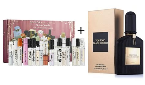 Sephora Favorites Perfume Sampler Set + Full Size Tom Ford Black Orchid ...