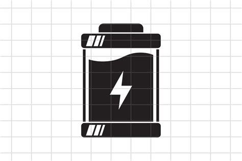 Battery icon. Power battery symbol SVG, PNG, EPS, AI, JPG.