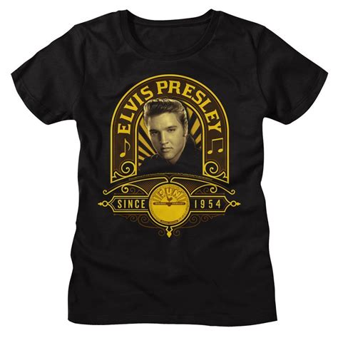 Ladies Elvis Presley Since 1954 Music Shirt - Walmart.com