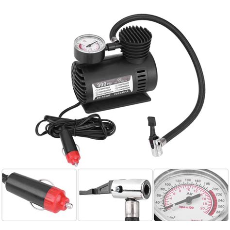 Mini Air Pump 12V Car Air Pump Tire Air Pump Car Mini Emergency Air Pump | Walmart Canada