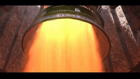 Rocket Engine Thruster Fire Simulation CGI / VFX - YouTube