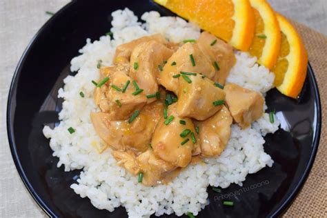 Pollo a la Naranja estilo chino SALUDABLE - Antojo en tu cocina