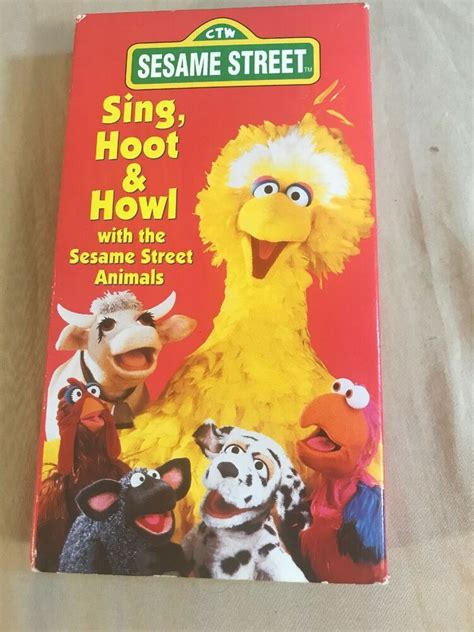 Sesame Street - Sing, Hoot Howl (VHS, 1991) for sale online | eBay | Great movies to watch ...