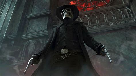 #guns #skeleton #cowboy The Gunslinger Elias Ravanetti #1080P #wallpaper #hdwallpaper #desktop ...