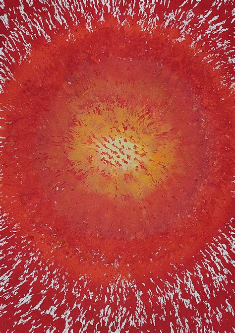 Sunburst original painting Painting by Sol Luckman - Fine Art America