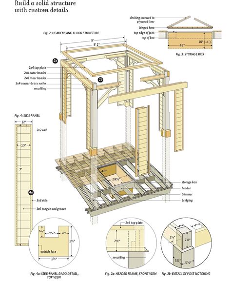 8 x 10 pergola plans Must see ~ Backyard arbor