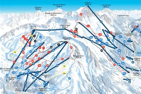 Lenzerheide Ski Map - Schweizerhof/436***S | holiday apartment in Lenzerheide : Lenzerheide is a ...