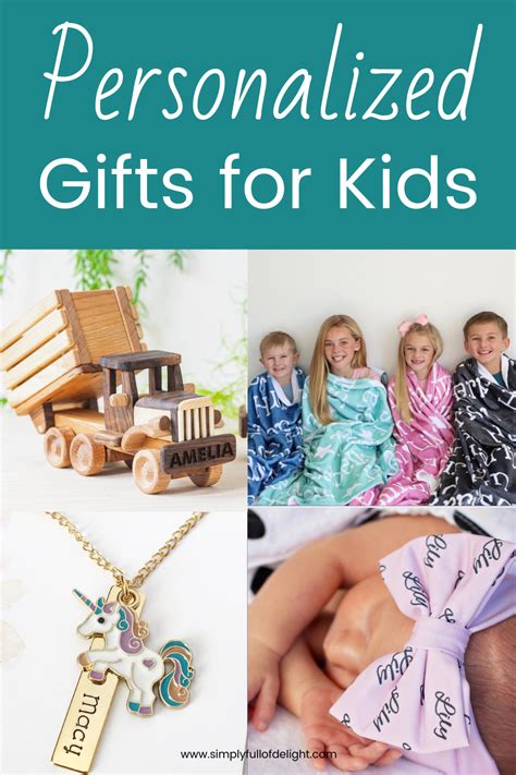 Personalized Gifts for Kids | Personalized gifts for kids, Gifts for kids, Unique gifts for kids