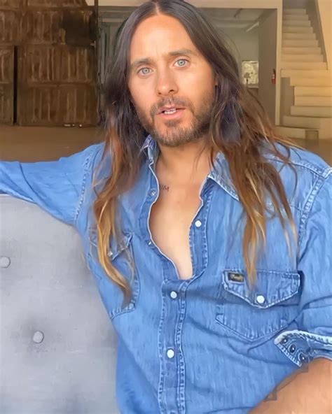 Beautiful Jared Leto on Instagram live 💙December 2,2020 | Jared leto, Jared, Shannon leto