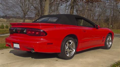 2000 PONTIAC FIREBIRD TRANS AM CONVERTIBLE - 96601- Barrett-Jackson Auction Company - World's ...