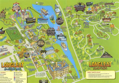 Longleat Safari Park Map – Verjaardag Vrouw 2020