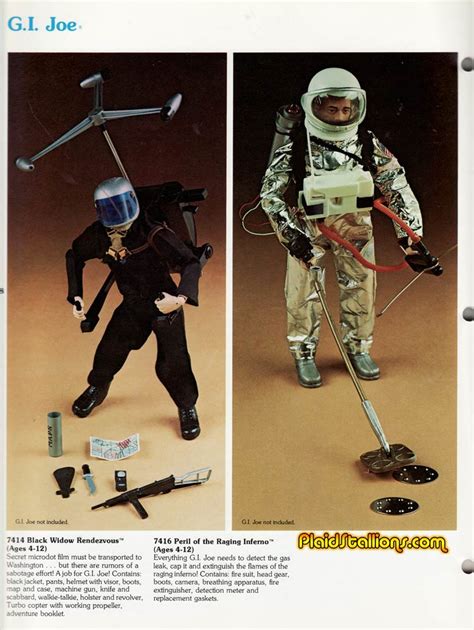 Hasbro GI Joe Adventure Team I 1975 Catalog I Plaidstallions