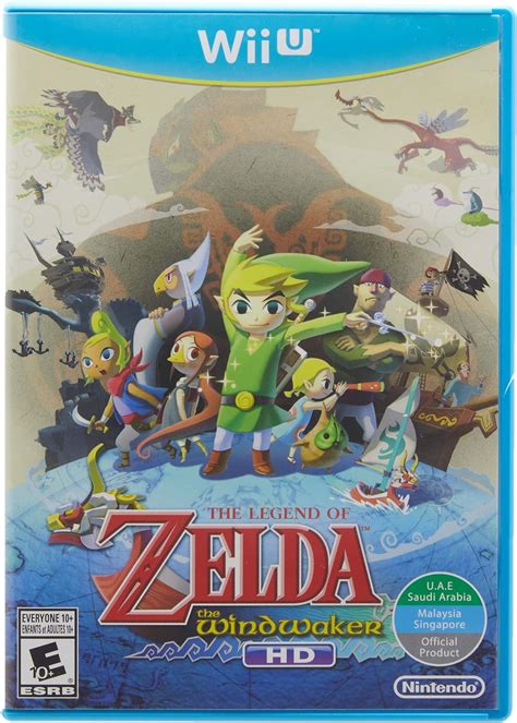 The Legend Of Zelda The Wind Waker HD Limited Edition Nintendo Wii U ...