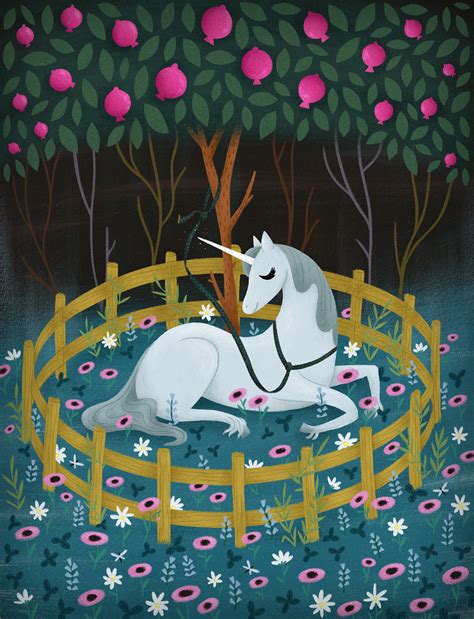 The Unicorn in Captivity on Pratt Portfolios