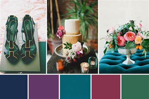 Fit for Royalty: Jewel Toned Wedding Colours | Jewel tone wedding colors, Vintage wedding colors ...