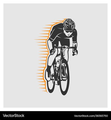 Bike race logo Royalty Free Vector Image - VectorStock