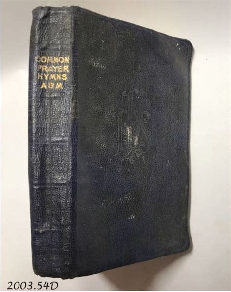 Book, Common Prayer and Hymns A & M; Collins Clear -Type Press; 1900ca ...