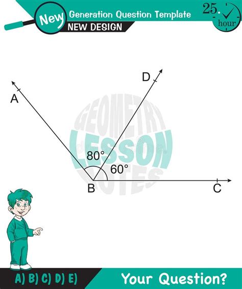 Geometry Lecture Notes, Angles in Straight, Angles in Plane, Next Generation Question Template ...