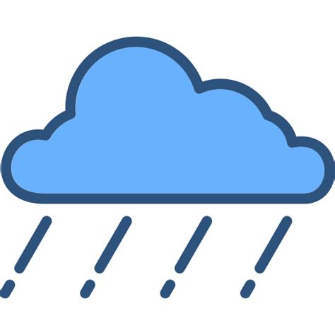 Heavy rain - free icon