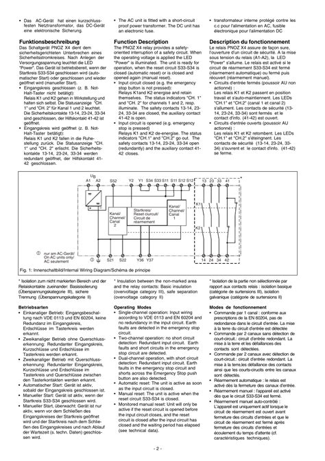 Pilz Pnoz X4 Wiring Diagram