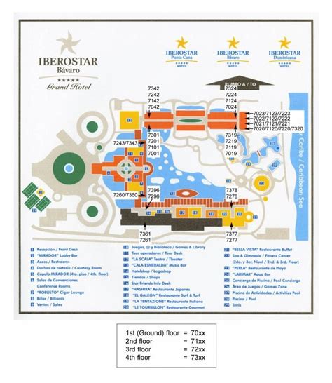 Iberostar Grand Hotel Property Map