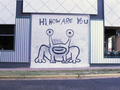 "Hi, How Are You?" Mural, Austin