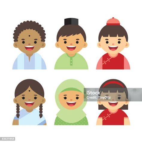 Malaysian Stock Illustration - Download Image Now - Malaysia, Ethnicity ...