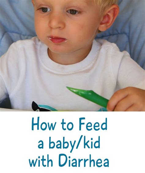 How to feed your baby or kid when they have diarrhea | Buona Pappa