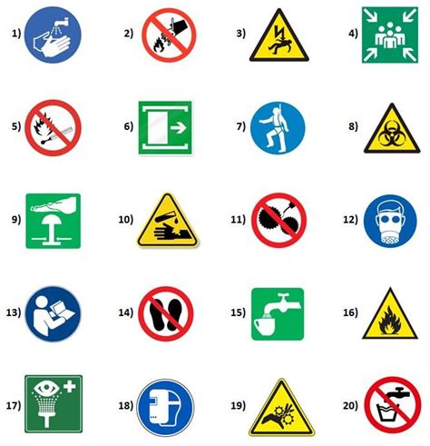 Quick Quiz: Can You Identify These Health and Safety Signs? | Engineering360