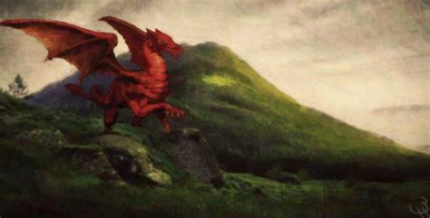 The Welsh Dragon, Scott Hegarty on ArtStation at https://www.artstation.com/artwork/oOW5wq ...