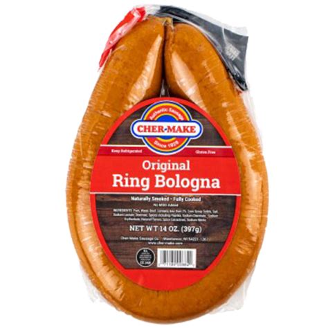 Original Ring Bologna - Cher Make - Authentic Sausage