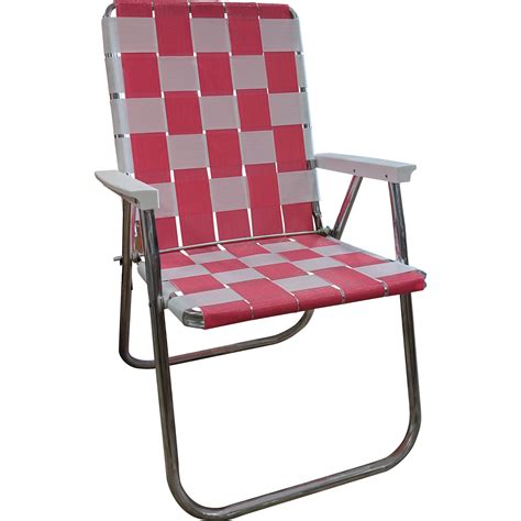 Lawn Chair USA Folding Aluminum Webbing Chair - Walmart.com - Walmart.com