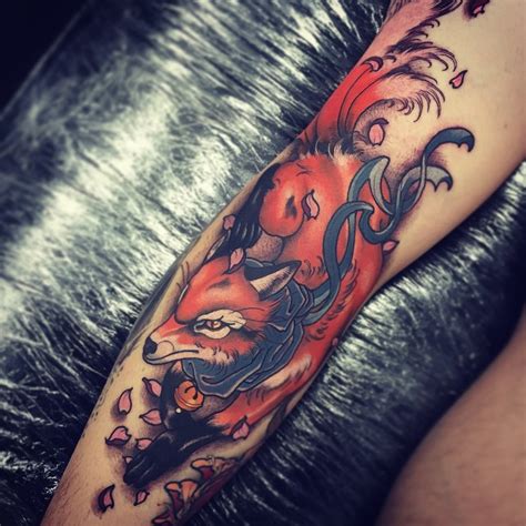 Arm Red Fox Tattoo - Best Tattoo Ideas Gallery