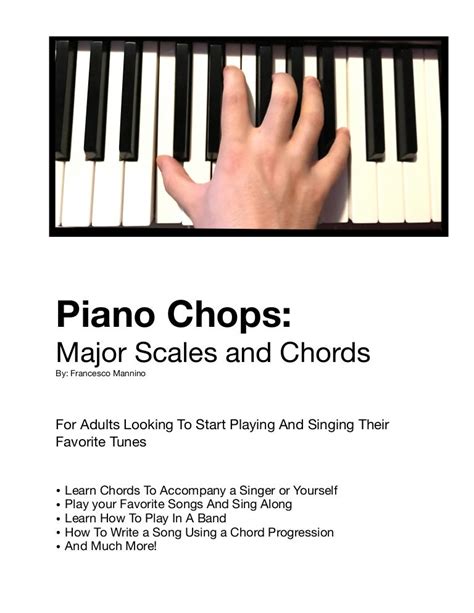 Beginner Adult Piano Lessons: Piano Chops (Learn Chords and Songs)