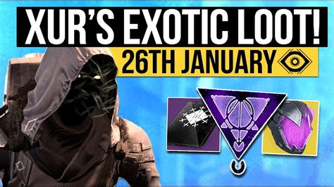 Destiny 2 | XUR LOCATION & EXOTICS! - Exotic Weapon, Armor Inventory & Fated Engram! (26th ...