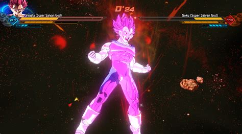 Vegeta (Super Saiyan God) – Xenoverse Mods