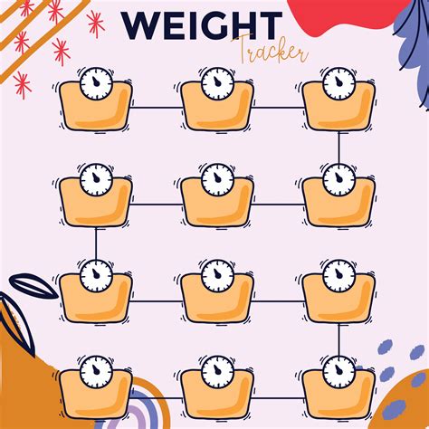 Weight Loss Goal Chart Printable