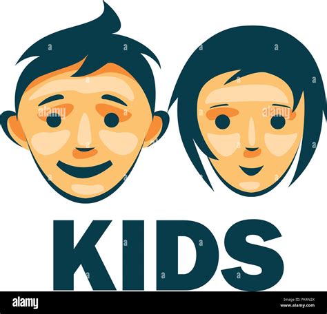 vector logo kids Stock Vector Image & Art - Alamy