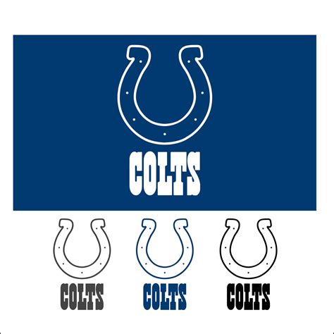 Indianapolis Colts Logo Vector at Vectorified.com | Collection of ...