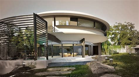 Marine mollusk-inspired Circle House is flooded with natural light | Inhabitat - Green Design ...