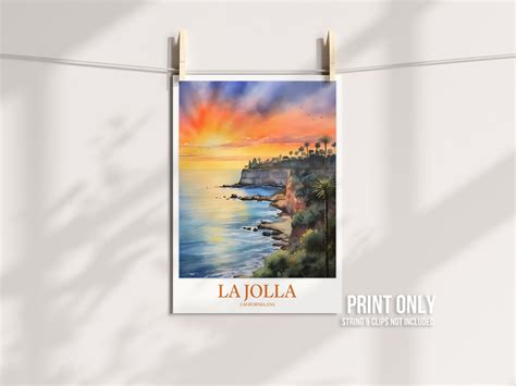 La Jolla Wall Art La Jolla Print Art La Jolla Poster La Jolla - Etsy