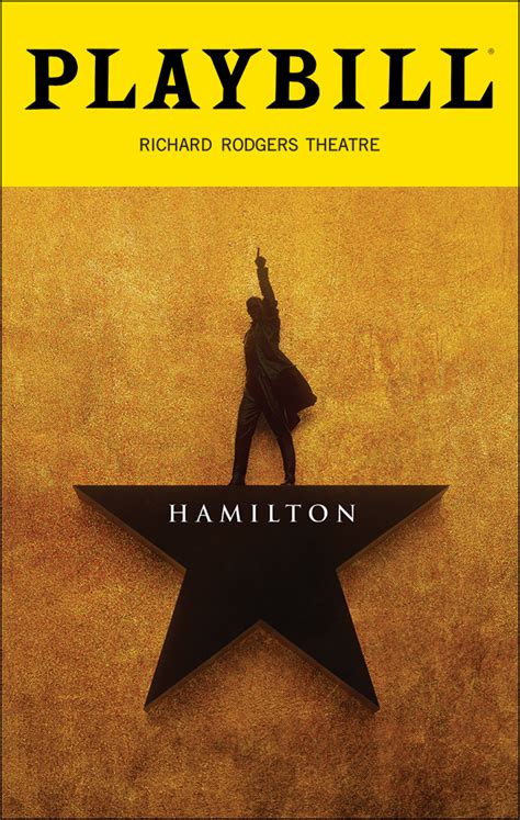 Hamilton (Broadway, Richard Rodgers Theatre, 2015) | Playbill