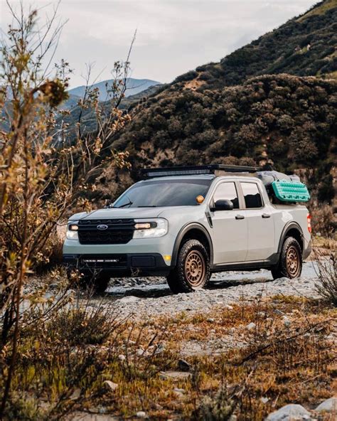 Lifted Ford Maverick Off-road Build with 31" Tires - A Compact Overland Truck