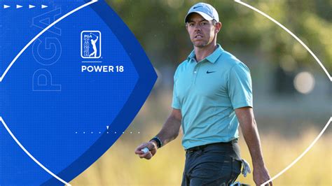 The Power 18 golf rankings: Rory McIlroy opens in top spot as 2023 PGA ...