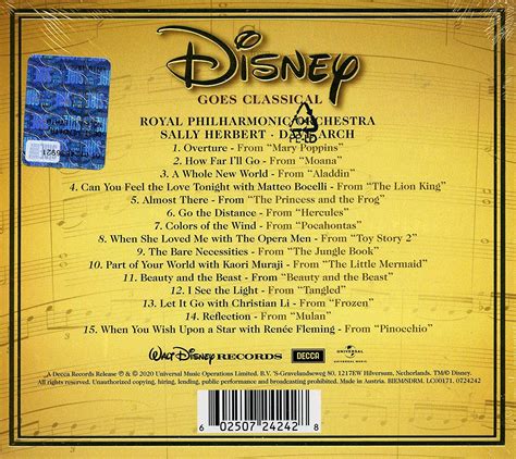 Disney Goes Classical - The Royal Philharmonic Orchestra - La Boîte à Musique