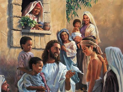 Jesus Teaching Children