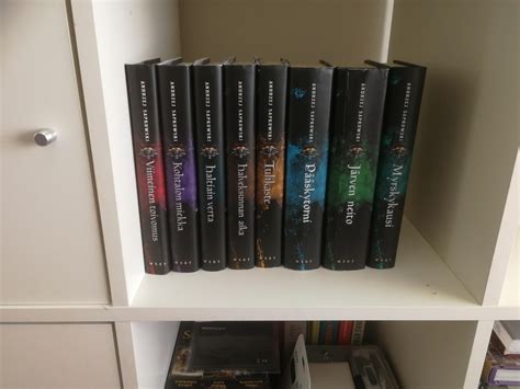 My Collection of the Witcher Books (in Finnish) : r/witcher